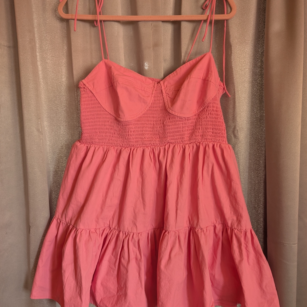 No Boundaries Pink Mini Dress